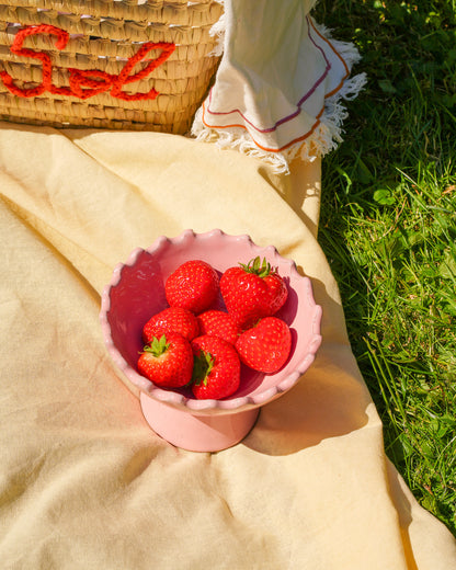 Dip Bowl Op Pootje - roze